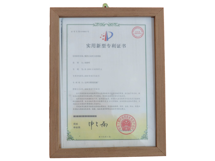 實用新型專利證書8
